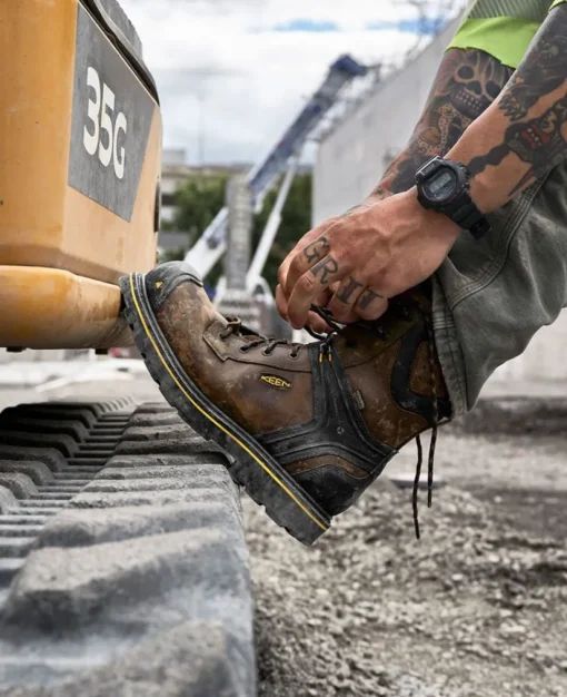 Men'S Csa Abitibi Ii Waterproof Boot (Carbon-Fiber Toe) | Cascade Brown/Black