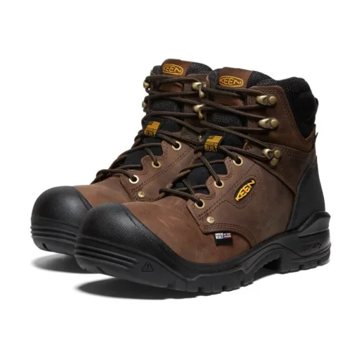 Men'S Independence 6" Waterproof Boot (Soft Toe) | Dark Earth/Black