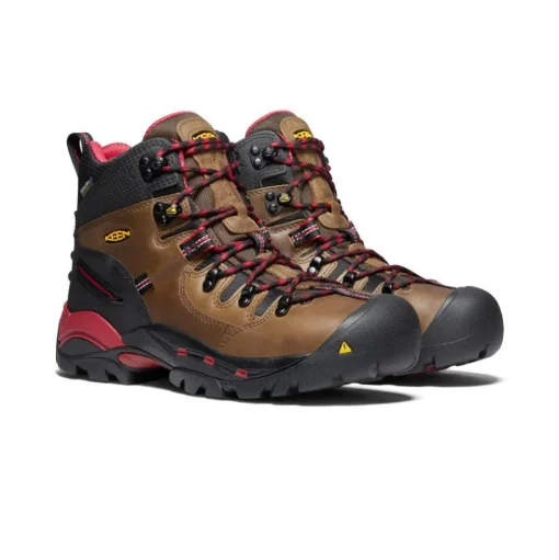Men'S Pittsburgh 6" Waterproof Boot (Steel Toe) | Bison
